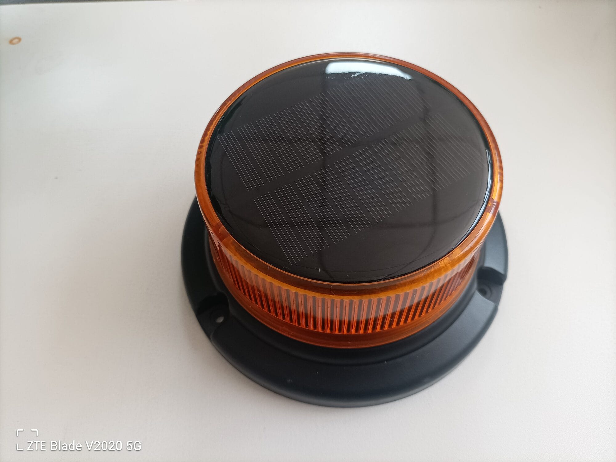 LED Multi Volt Amber Magnetic Flashing Light