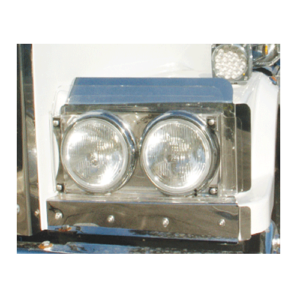 Stainless Steel Headlight Backings Long To Suit Western Star 4900 Pre 2007