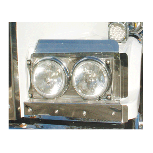 Stainless Steel Headlight Backings Long To Suit Western Star 4900 Pre 2007