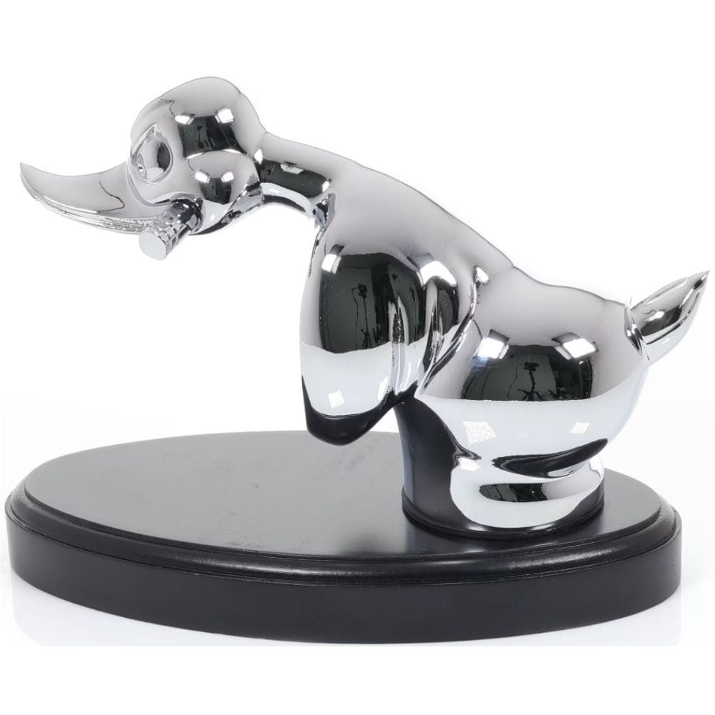 Hood Ornament Duck Chrome