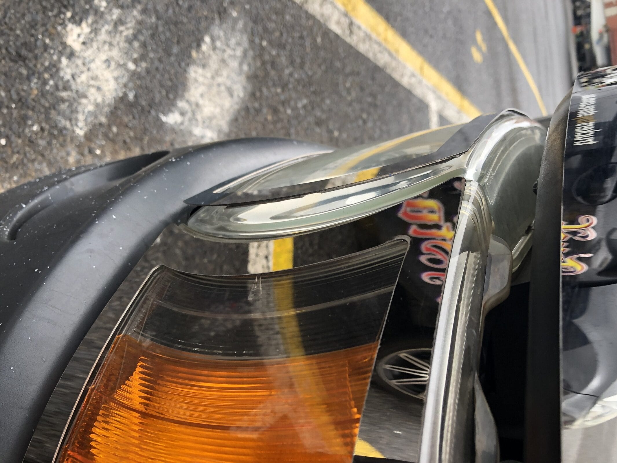 Stainless Steel Headlight Trim Kit To Suit Scania