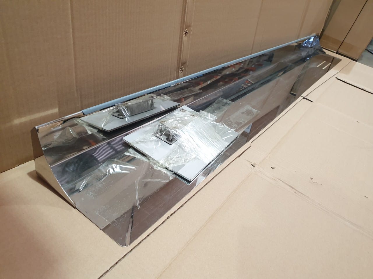 Stainless Steel Tank Skirt D Shape 1845mm To Suit Mack/Volvo