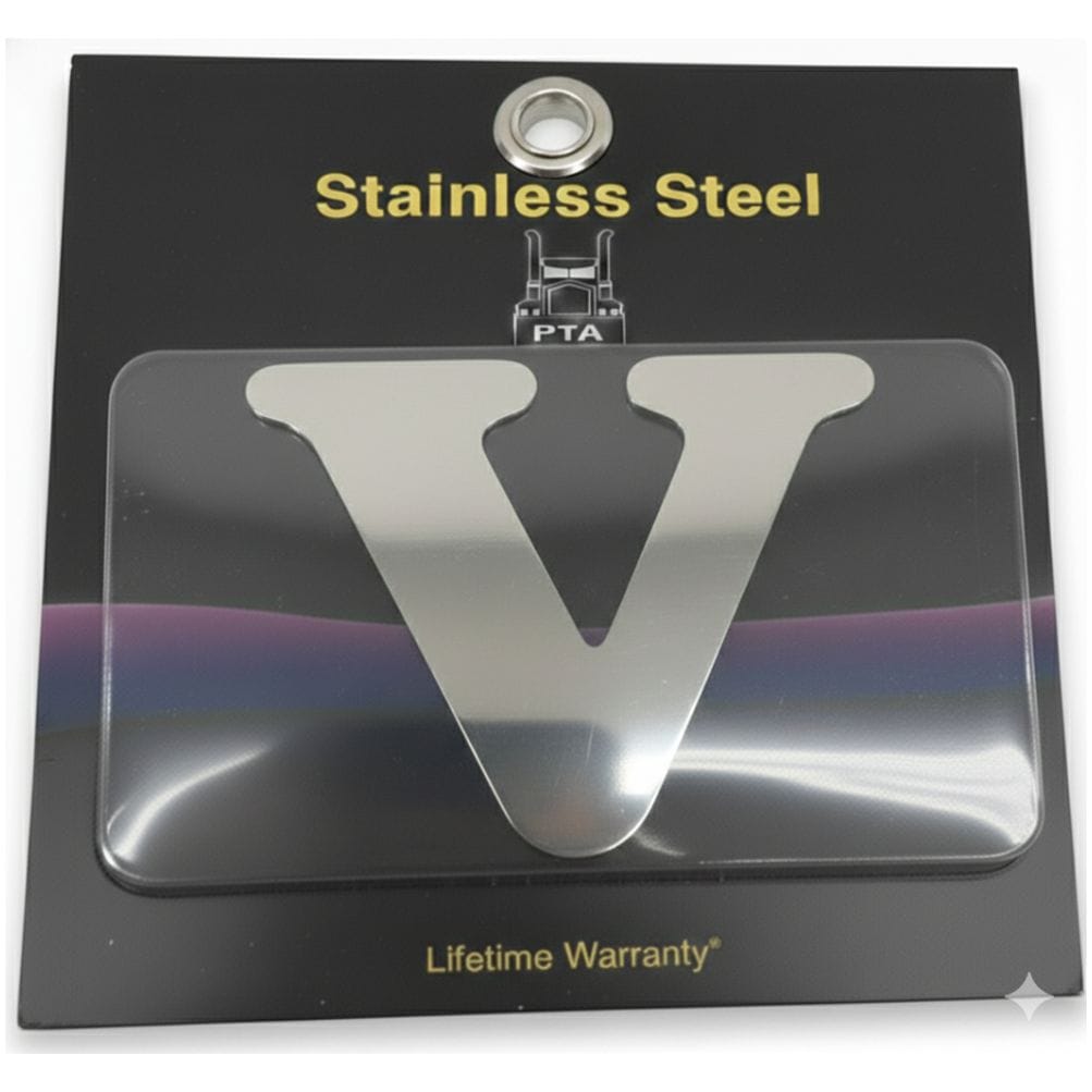 Stainless Steel Letter V