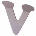 Stainless Steel Letter V For truck part