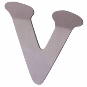 Stainless Steel Letter V For truck part