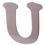 Stainless Steel Letter U For truck part