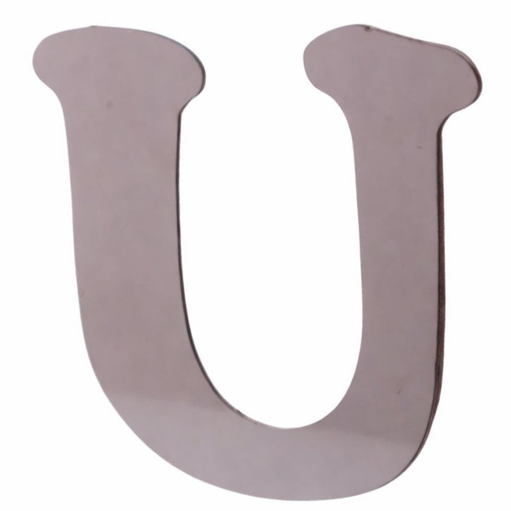 Stainless Steel Letter U For truck part