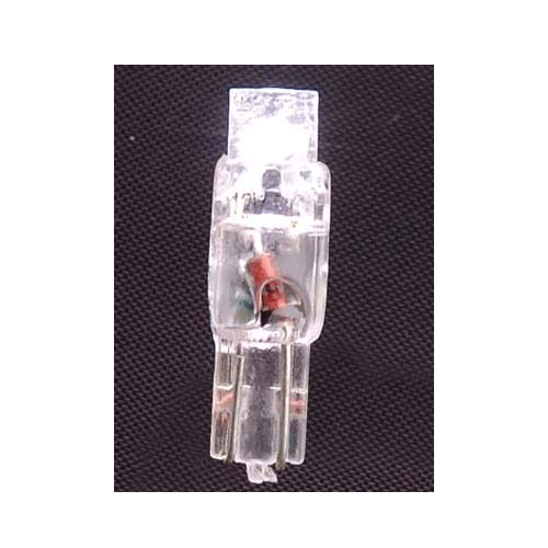LED Globe T5 Wedge Clear 12V slim truck globe
