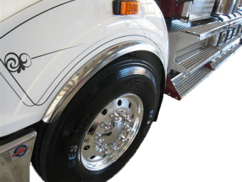 Stainless Steel Steer Flares truck part