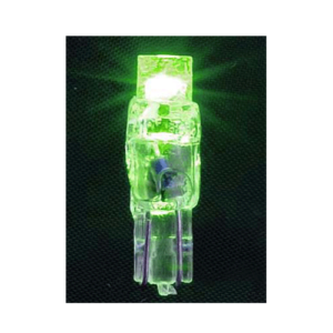 LED Globe T5 Wedge Green 12V slim truck globe