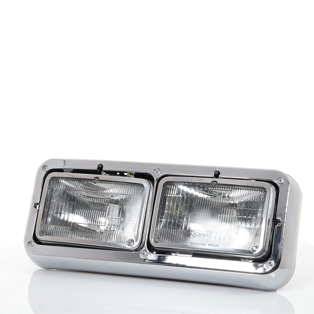 Rectangle Dual Headlight Assembly To Suit Kenworth/Western Star