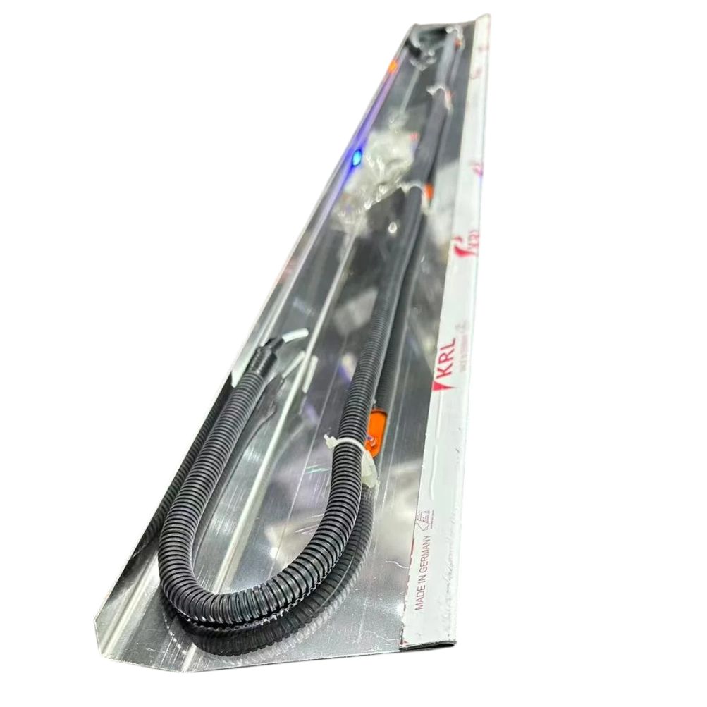 Stainless Steel Tank Skirt Round 1350MM 4 LED Amber Single To Suit Kenworth/Freightliner - Image 2