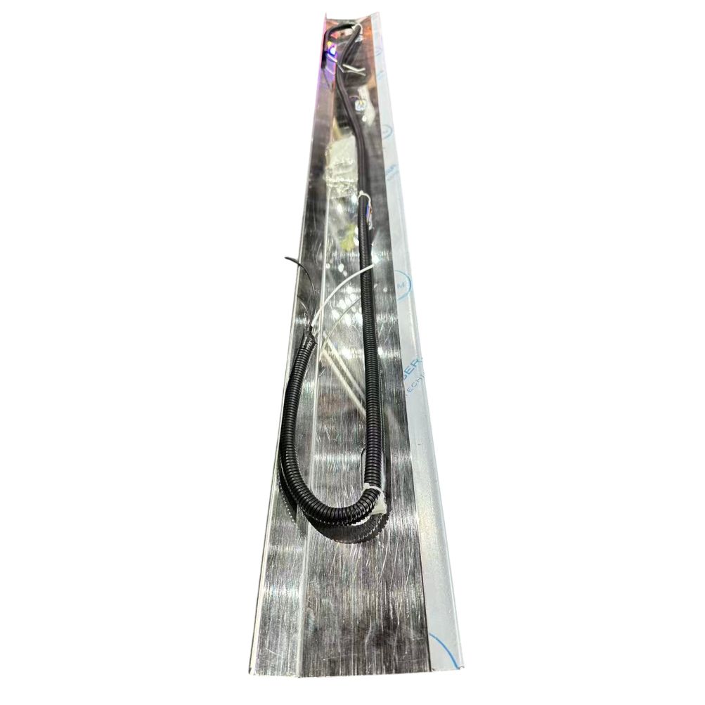 Stainless Steel Tank Skirt Round 1350MM 4 LED Clear/Amber Single To Suit Kenworth/Freightliner - Image 3