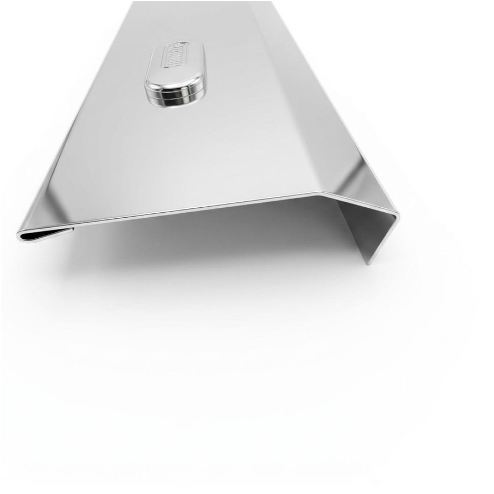 Stainless Steel Tank Skirt Round 1350MM 4 LED Clear/Amber Single To Suit Kenworth/Freightliner - Image 2
