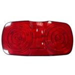 LED Tiger Eye Light Red multi-volt truck marker light