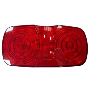 LED Tiger Eye Light Red multi-volt truck marker light