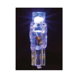 LED Globe T5 Wedge Blue 12V slim truck globe