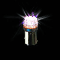 LED Globe 12 Volt Clear 8 diode truck globe
